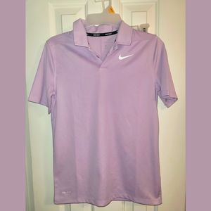 Nike Golf Dri Fit Lavender Polo